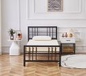 Flair Novak Metal Lattice Bed Frame