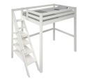 Noomi Studio Loft Bed White Background