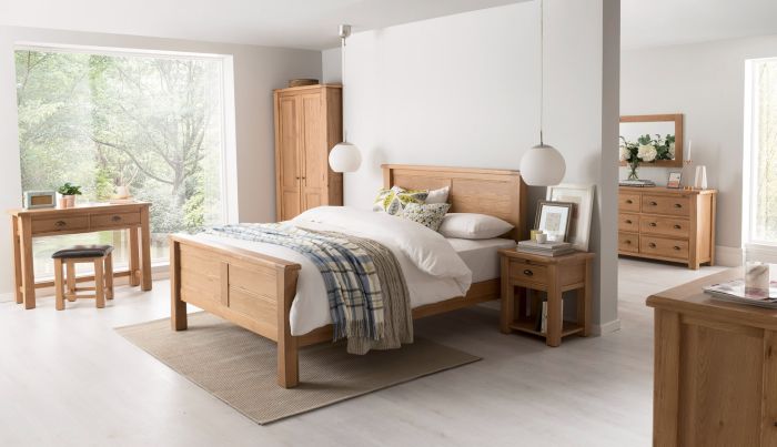 Vida Living Breeze Bed Oak