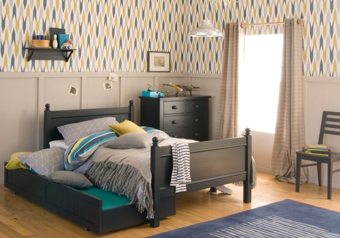 Little Folks Furniture Fargo Small Double Bed and Trundle