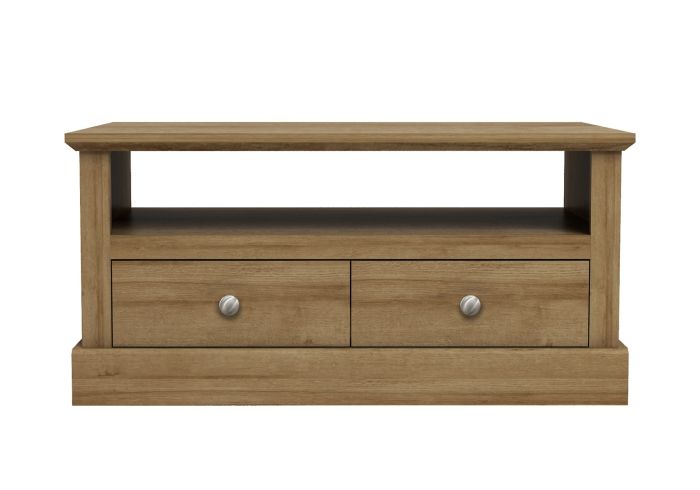 LPD Devon Oak 2 Drawer Coffee Table