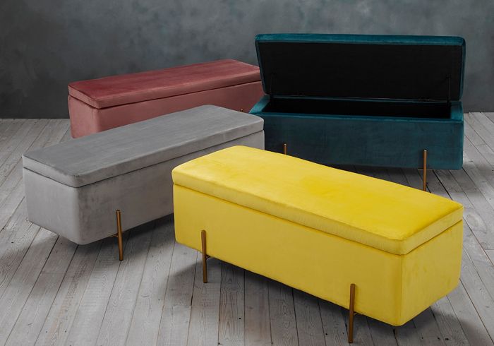 LPD Lola Storage Ottoman