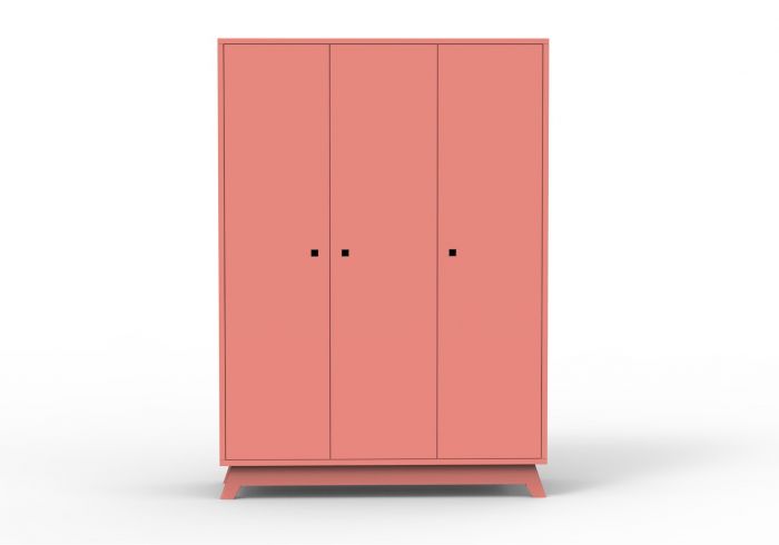 Mathy By Bols Madavin 3 Door Wardrobe