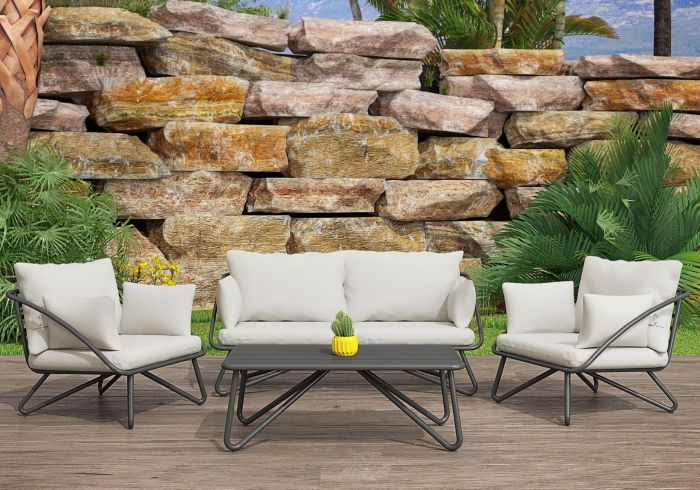 Novogratz Teddi Outdoor Seating Set