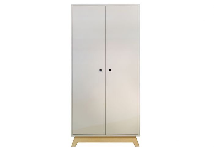 Mathy By Bols Madavin 2 Door Wardrobe with Natural Legs