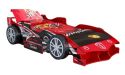 Clear Artisan Speedracer car bed frame in red image