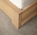 Emporia Beds Charnwood Solid Oak Ottoman foot