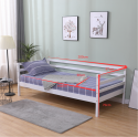 Flair Wooden Cloud Single Day Bed With Optional Drawers