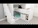 Flair Oscar Triple Bunk Bed White