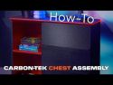 Carbon-Tek Chest of Drawers With LED- Assembly Video