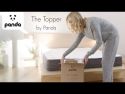 Panda - Memory Foam (Hydro-Foam) Bamboo Mattress Topper