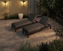 Maze Oslo Double Sunlounger Set - Charcoal