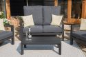 Maze Manhattan Reclining 2 Seat Sofa Set with Coffee Table