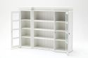 Nova Solo Halifax Library Hutch With Basket Set
