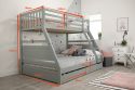 Flair Furnishings Ollie Triple Bunk Bed