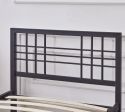 Flair Novak Metal Lattice Bed Frame