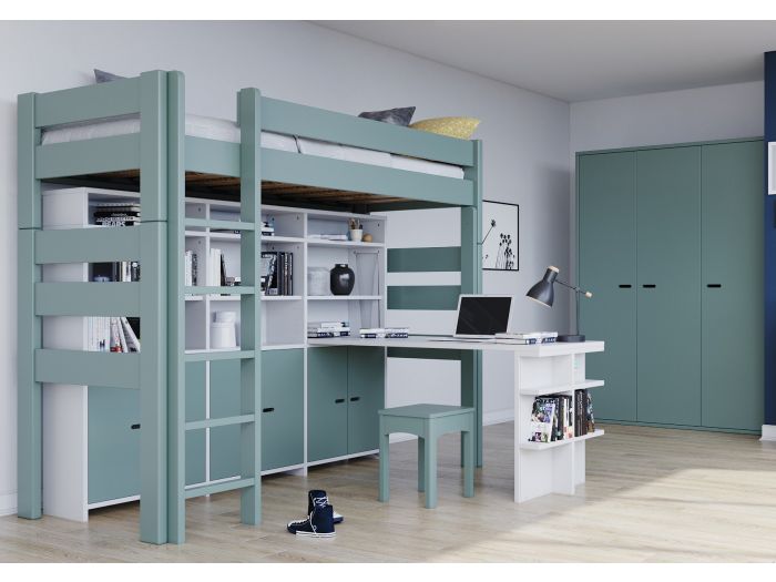 Mathy by Bols Dominique 186 Highsleeper with Bookcase
