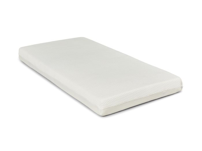 hypoallergenic pocket sprung cot mattress with a removable washable cover 100 x 50cm