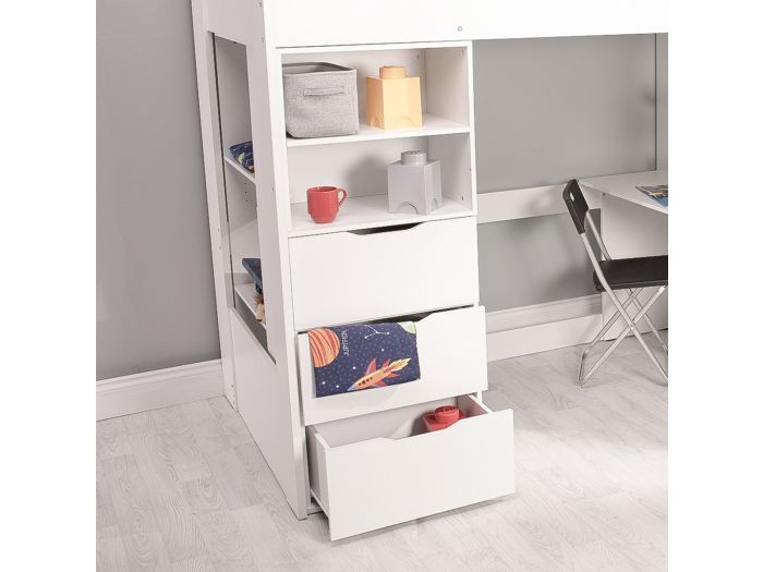 Flair Furnishings Cosmic Wardrobe White