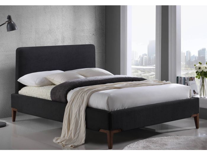 Time Living Durban Fabric Bed Frame
