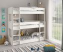 Noomi Triple Stak Solid Wood Bunk Bed (FSC-Certified)
