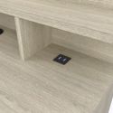 Flair Malicia Desk Oak/White