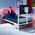 X Rocker Basecamp Single TV Gaming Bed