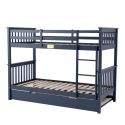 Flair Wooden Zoom Detachable Bunk Bed With Trundle
