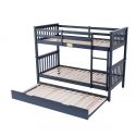 Flair Wooden Zoom Detachable Bunk Bed With Trundle
