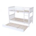 Flair Wooden Zoom Detachable Bunk Bed With Trundle
