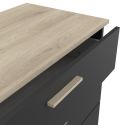 Flair Coline Drawer Chest Black