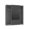 Flair Clarisse Sliding Wardrobe Black