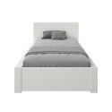 Noomi Juno Storage Bookcase Bed Single White
