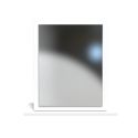 Welcome Furniture Plymouth Small Mirror - Uniform Glass, White Matt