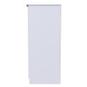 Welcome Furniture Plymouth 2ft6in Midi Plain Robe White Matt