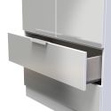 Welcome Furniture Plymouth Tall 2ft6in 2 Drawer Robe