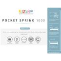 Kidsaw Pocket Sprung Single 3ft Mattress