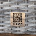 Maze Santorini Bistro Set