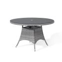 Maze Santorini 4 Seat Round Dining Set