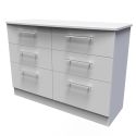 Welcome Furniture Sherwood 6 Drawer Midi Chest