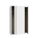 Flair Anita 2 Door Sliding Wardrobe White 120cm