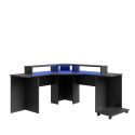 Recoil Quartz Corner Gaming Desk