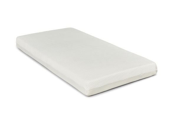 hypoallergenic pocket sprung cot mattress with a removable washable cover 100 x 50cm