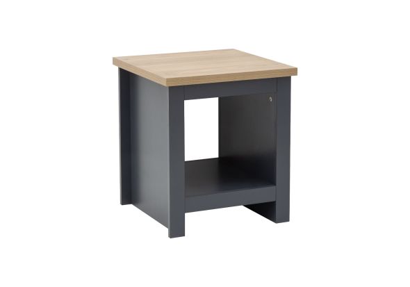 GFW Lancaster Side Table With Shelf