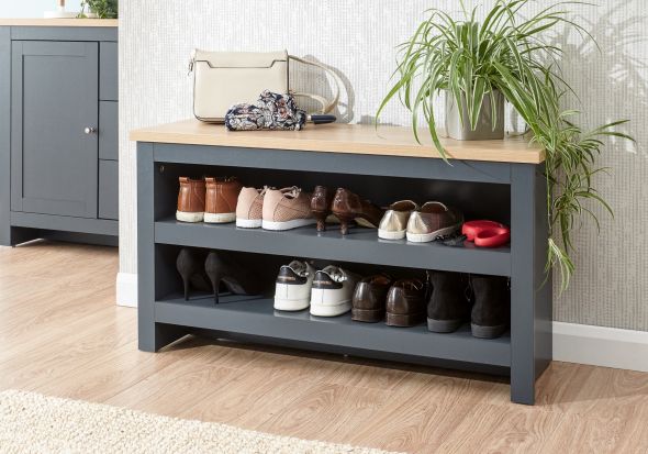 GFW Lancaster Simple Shoe Bench