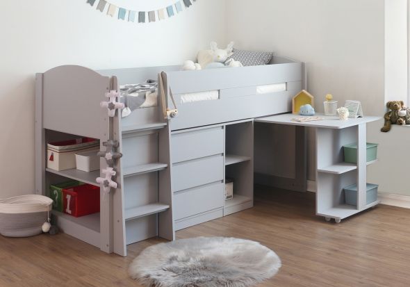 Flintshire Furniture Billie Grey Midsleeper
