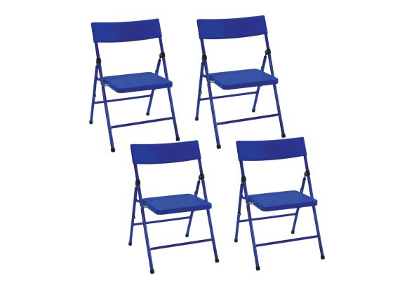 Cosco Safety 1st Kids Pinch Free Folding Chair Pack of 4