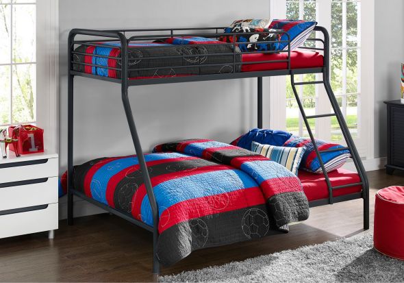 Dorel Single Over Double Bunk Bed