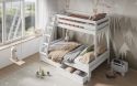 Noomi Nora Solid Wood Triple Bunk Bed with Optional Storage (FSC-Certified)
