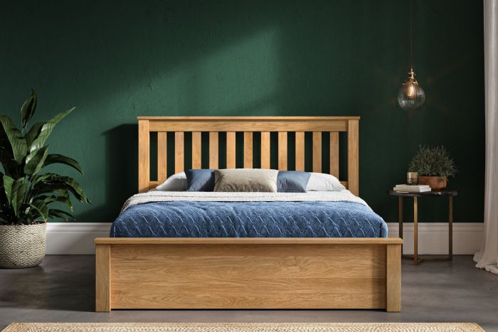 Emporia Beds Monaco Solid Oak Ottoman